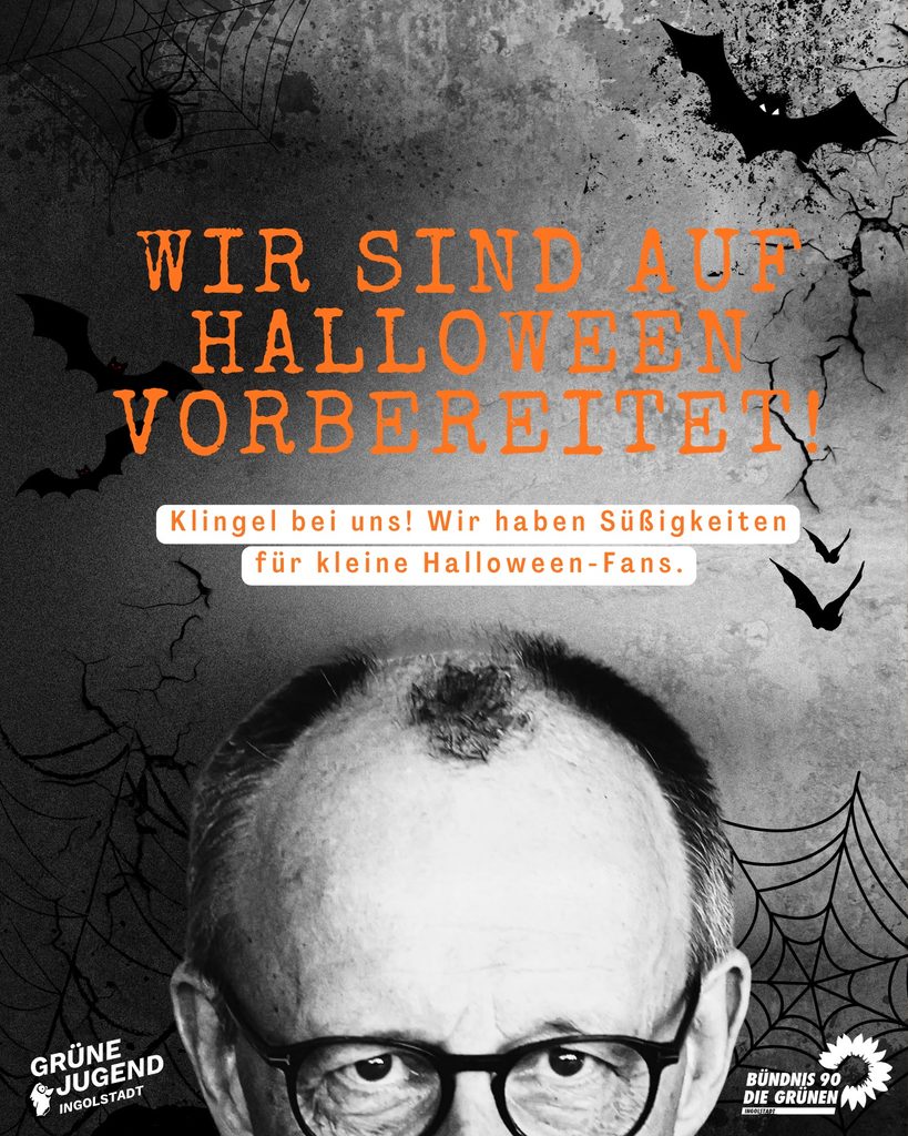 Getränke und Snacks gehen auf uns 
Natürlich wird auch süßes verteilt, also schau doch einfach vorbei